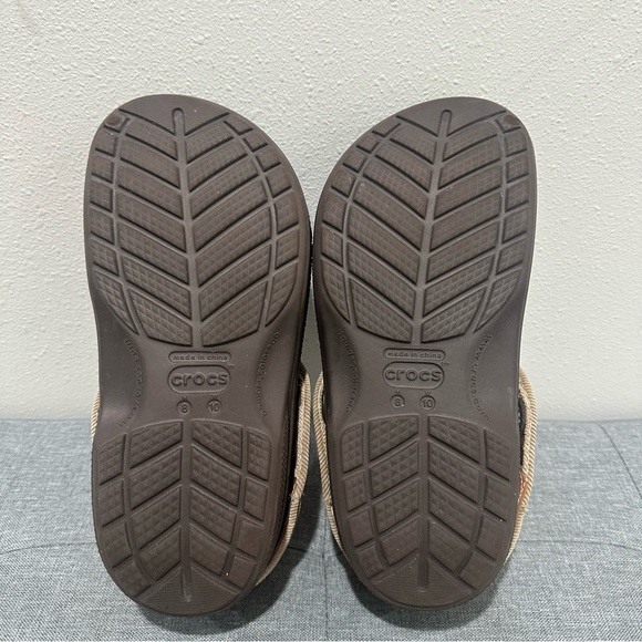 CROCS Blitzen Lined Brown Clogs main image 8